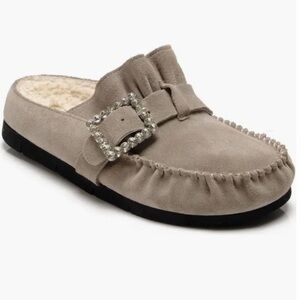 Free People shearling mule